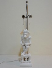 BLANC-DE-CHINE PORCELAIN FIGUR