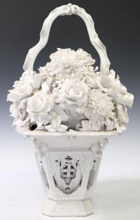 BLANC DE CHINE PORCELAIN FLOWER