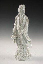 BLANC DE CHINE STATUE - Blanc