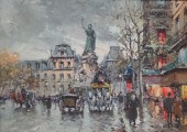 BLANCHARD Antoine. Oil on Canv