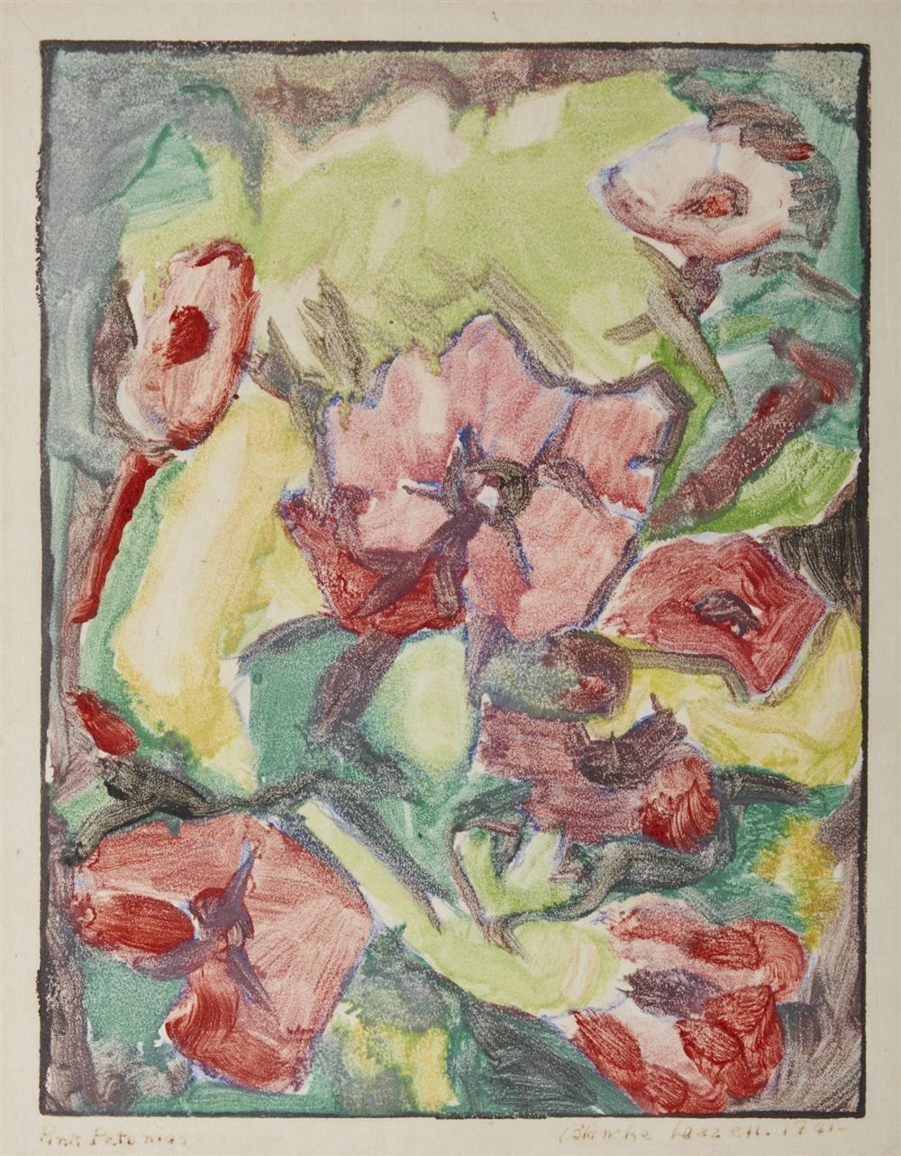 BLANCHE LAZZELL, (AMERICAN,