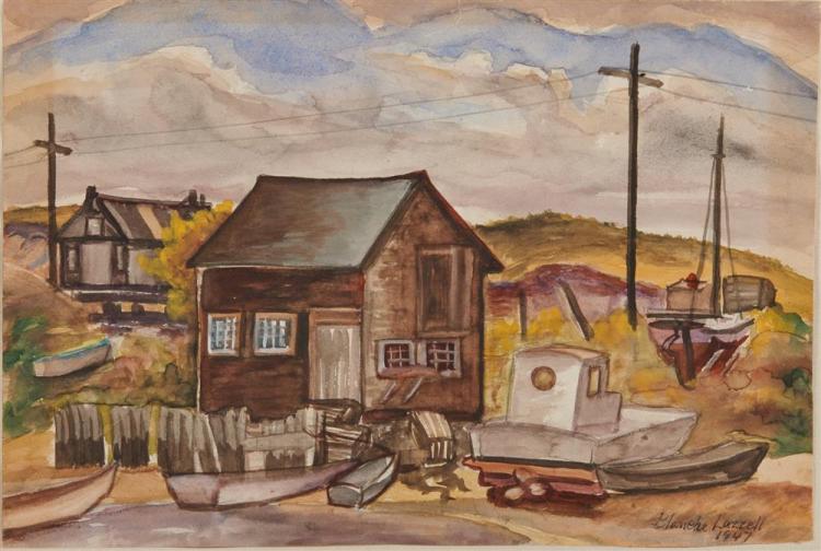 BLANCHE LAZZELL, (AMERICAN,