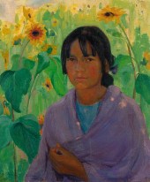 BLANCHE WHELAN, SUNFLOWERBlanc