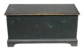 +BLANKET CHEST, 19TH C., PINE,