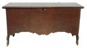 BLANKET CHEST, AMERICAN, 18TH