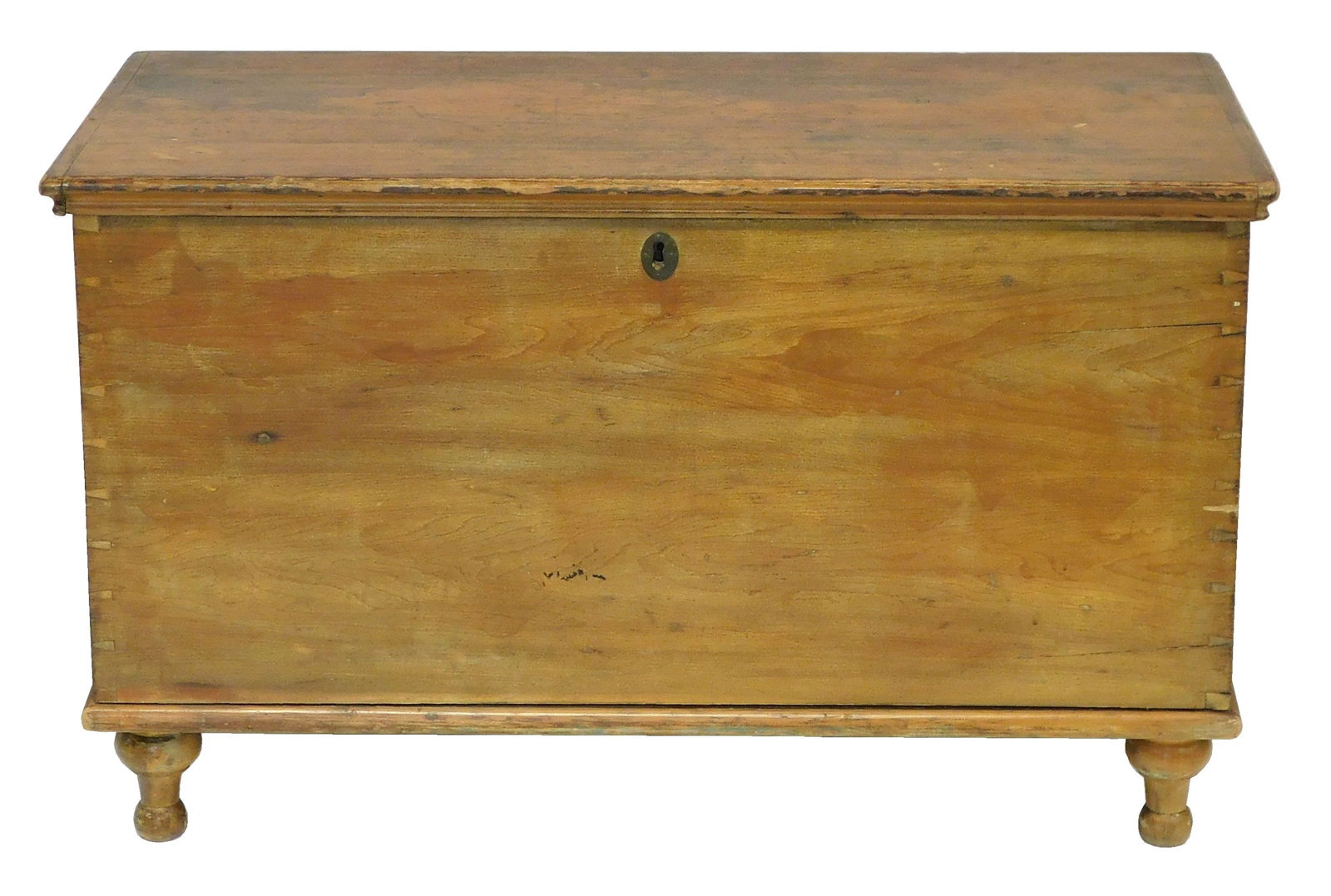 BLANKET CHEST, AMERICAN, 19TH C,