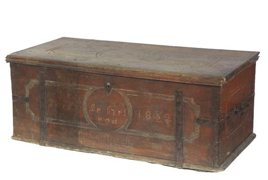 BLANKET CHEST.  American  mid