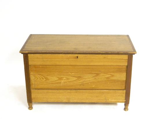 Blanket chest  painted faux