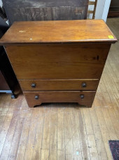 BLANKET CHEST, PINE, 2 DRAWERS