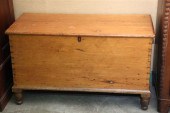 BLANKET CHEST. Poplar with mol