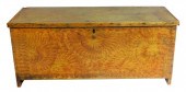 BLANKET CHEST, YELLOW AND RED