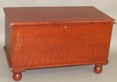 BLANKET CHESTca. 1830; in popl
