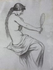 BLD/Study of a Pre-Raphaelite