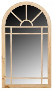 BLEACHED WOOD WALL MIRRORmoder