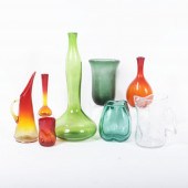 BLENKO ART GLASS 7PC GROUP: 5