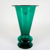 BLENKO ART GLASS LARGE VASEHan