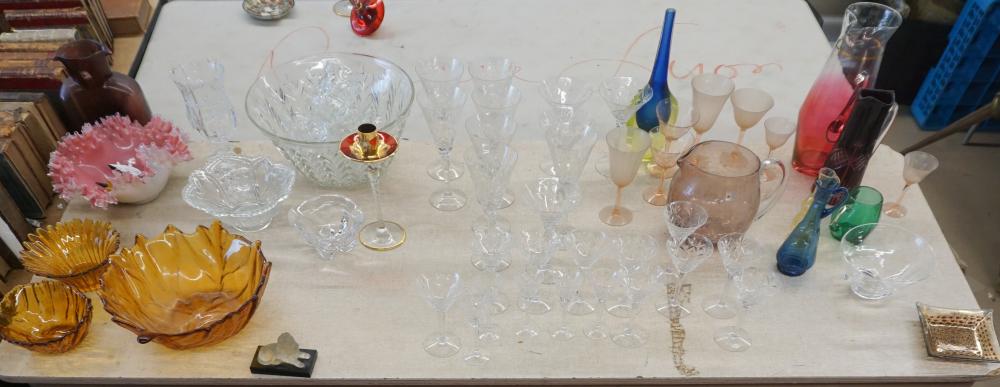 BLENKO GLASS PITCHER, STEUBEN