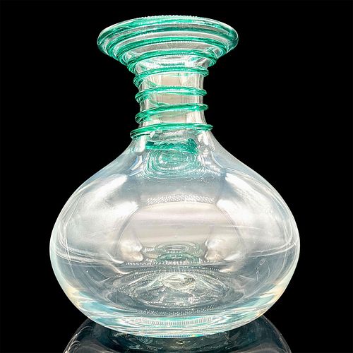 BLENKO GLASS SPIRAL VASEHand