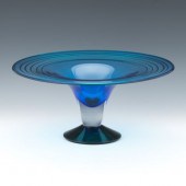 BLENKO VINTAGE ART GLASS BLUE