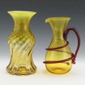 BLENKO VINTAGE ART GLASS SWIRL