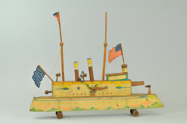 BLISS VESUVIUS GUN BOAT
