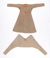 BLOCK PRINTED COAT AND PANTS,