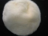 Blonde mink hat made for "the
