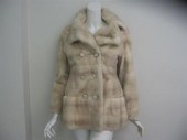 Blonde mink short coat, J Zwei