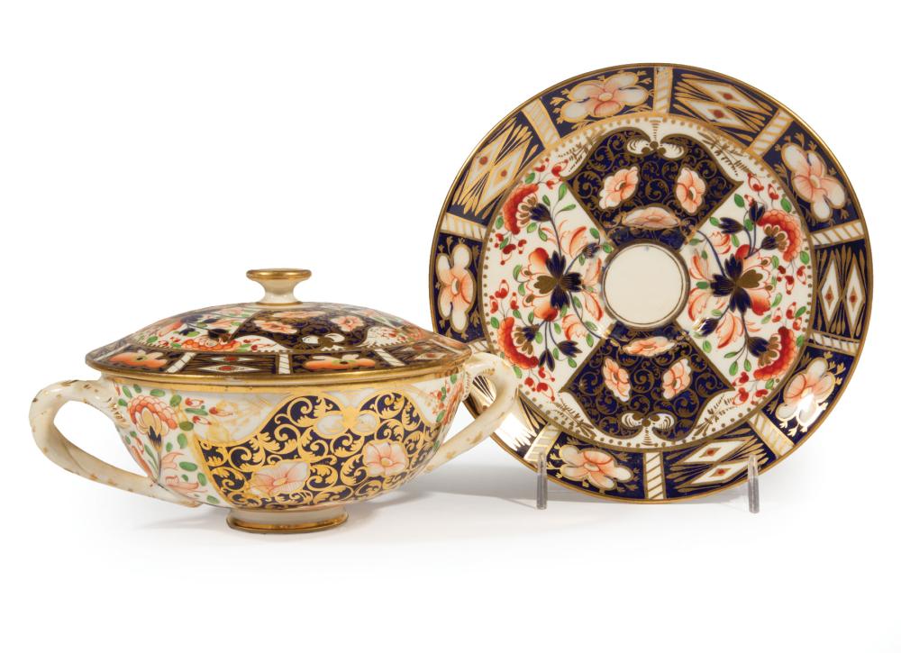 BLOOR DERBY IMARI PORCELAIN SAUCE