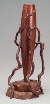 Blowing Rock folk art stand, t