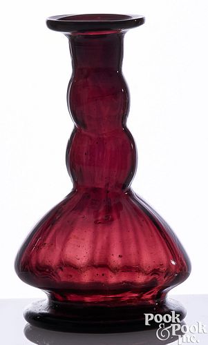 BLOWN AMETHYST GLASS COLOGNE