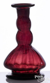 BLOWN AMETHYST GLASS COLOGNE B