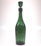 BLOWN AND CUT DECANTERA mid 19