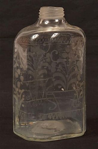 BLOWN COLORLESS GLASS CASE