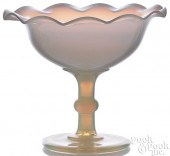 BLOWN FIERY OPALESCENT GLASS C