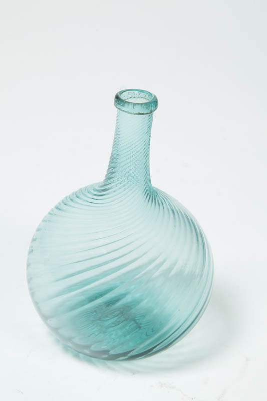 BLOWN GLASS BOTTLE.  Zanesville 
