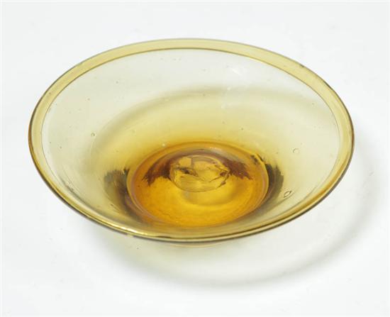 BLOWN GLASS BOWL.  Midwest  2nd