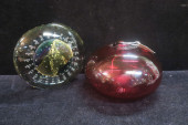 BLOWN GLASS EICHOLT DISK PAPER