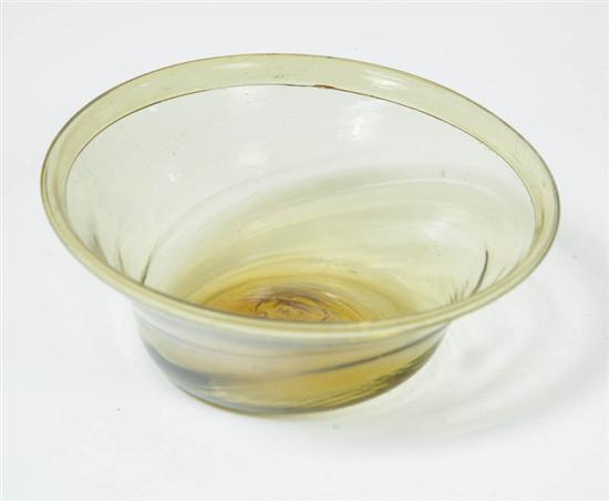 BLOWN GLASS PAN.  Midwest  2nd