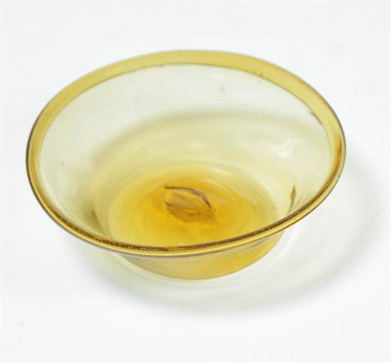 BLOWN GLASS PAN.  MIdwest  2nd