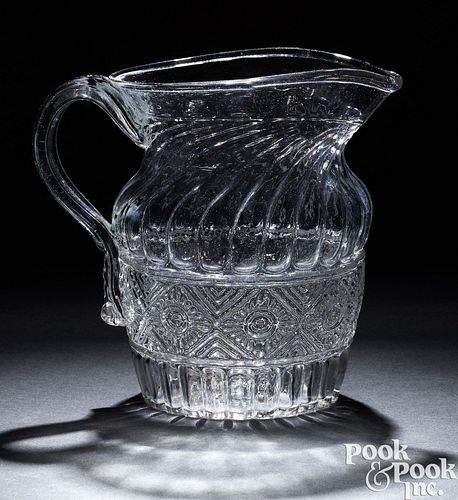 BLOWN THREE-MOLD GLASS CLEAR