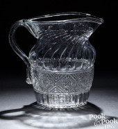 BLOWN THREE-MOLD GLASS CLEAR P