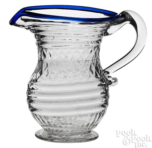 BLOWN THREE-MOLD GLASS SMALL