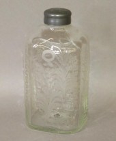 BLOWN UNCOLORED GLASS CASE BOT