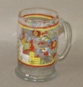 BLOWN UNCOLORED GLASS STIEGEL