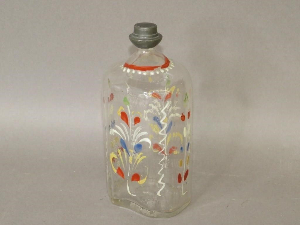 BLOWN UNCOLORED GLASS STIEGEL