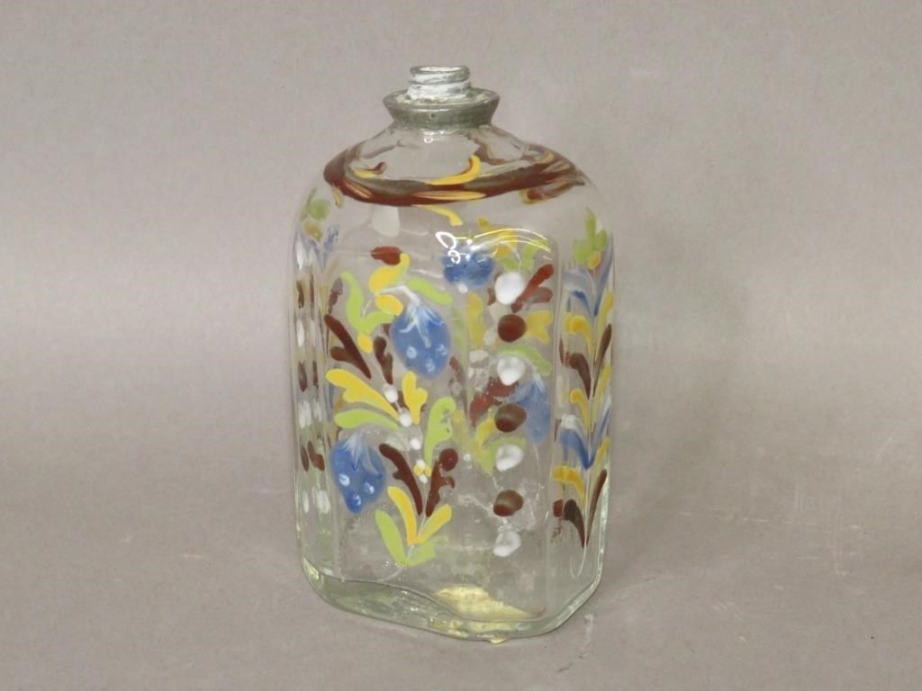 BLOWN UNCOLORED GLASS STIEGEL