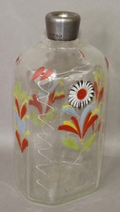 BLOWN UNCOLORED GLASS STIEGEL