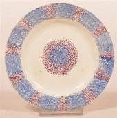 BLUE AND PURPLE RAINBOW SPATTE