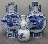 Blue and White Asian Porcelain